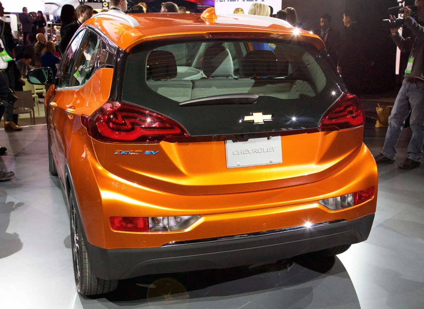Thanks to slimline batteries, the Bolt should have plenty of space inside