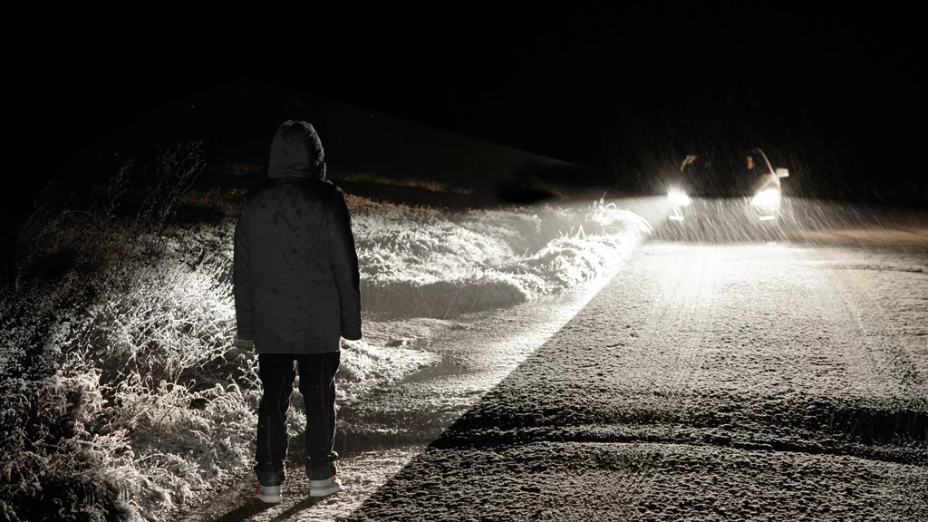 New spotlight function for Active Night View Assist Plus illuminates pedestrians