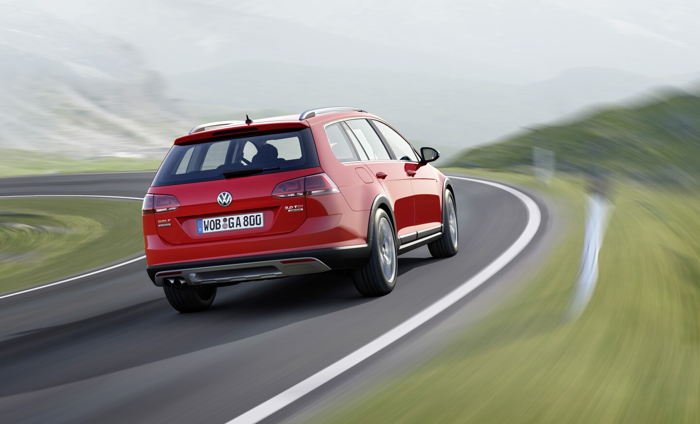 The VW Golf Alltrack is based on the Golf Estate