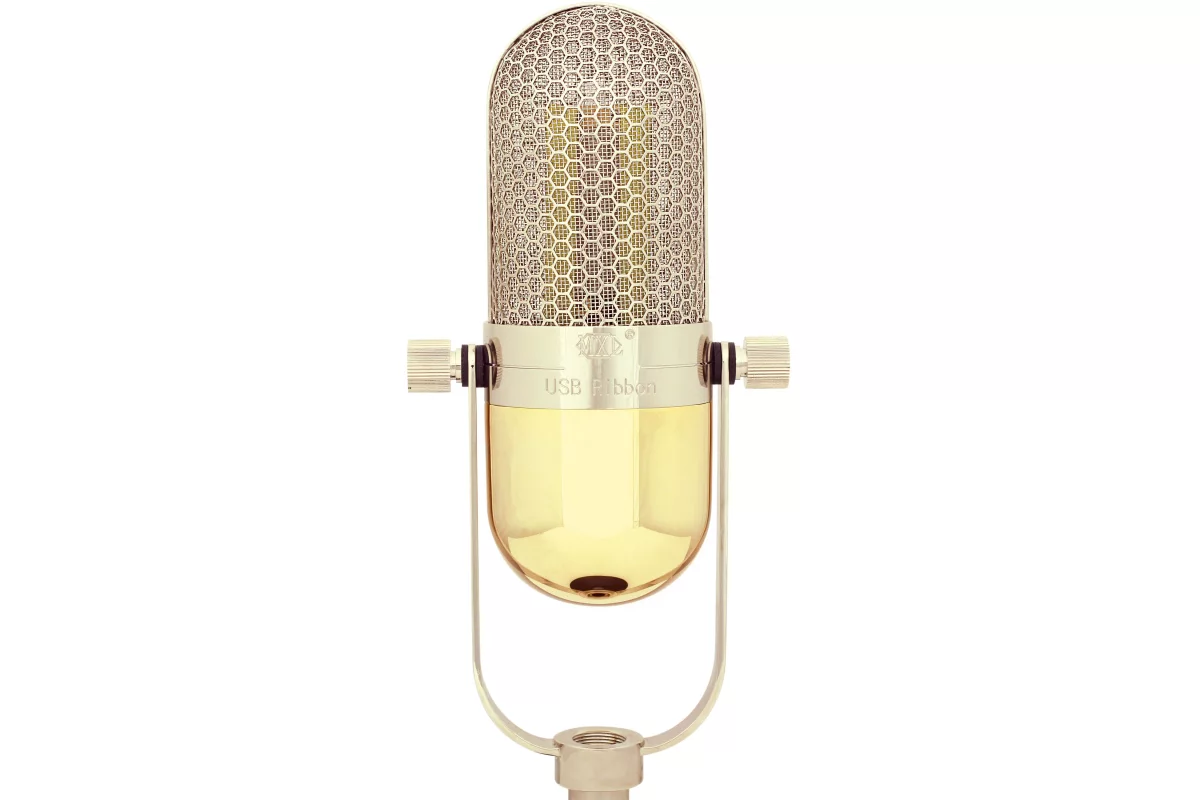 Merging new technology with vintage audio - the world's first USB ribbon microphone from MXL