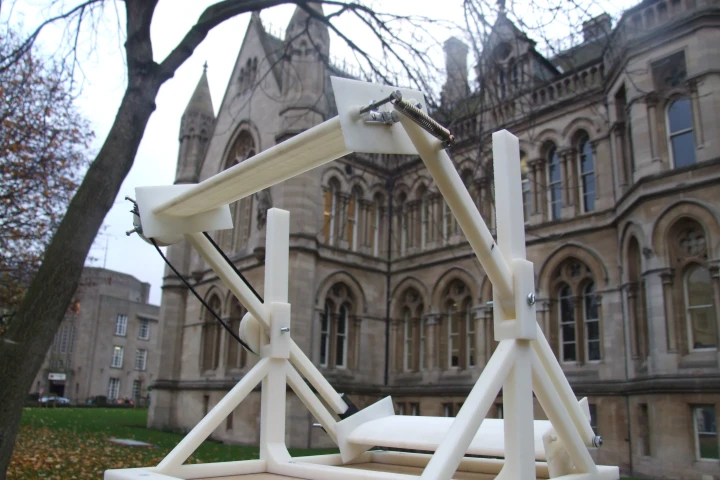 Heath Evdemon has designed a new kind of wind turbine based on reciprocating motion that's currently being scaled up into a full-size prototype with the help of the Future Factory project