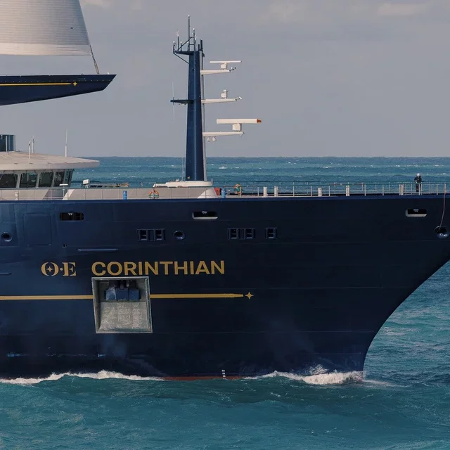 The Orient Express Corinthian has been officially christened before entering service