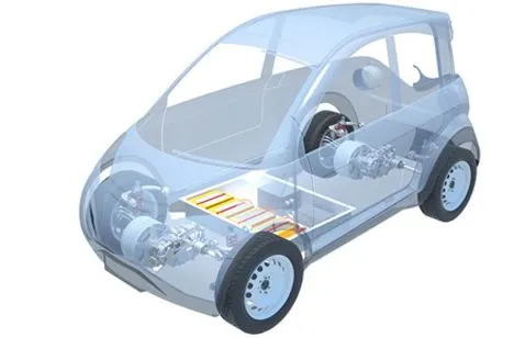 The car has two motors and two differentials – one assigned to each axle – essentially giving it 4-wheel drive