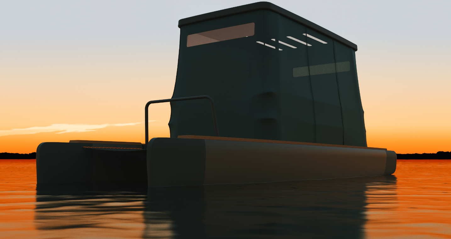 Solar-electric catamaran camper pursues next-gen exploration