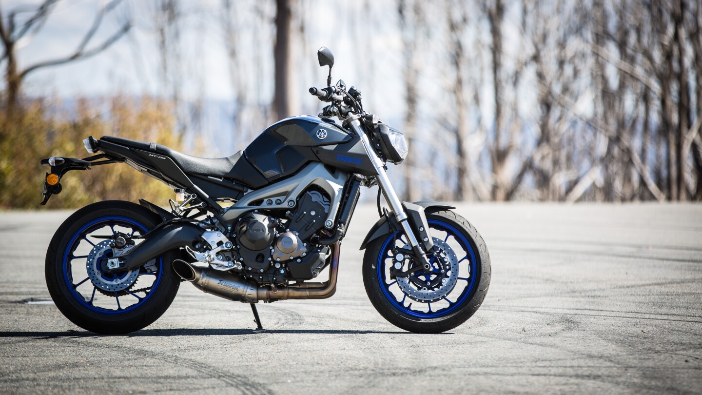 Yamaha's MT-09 (or FZ-09 in the USA) (Photo: Loz Blain)