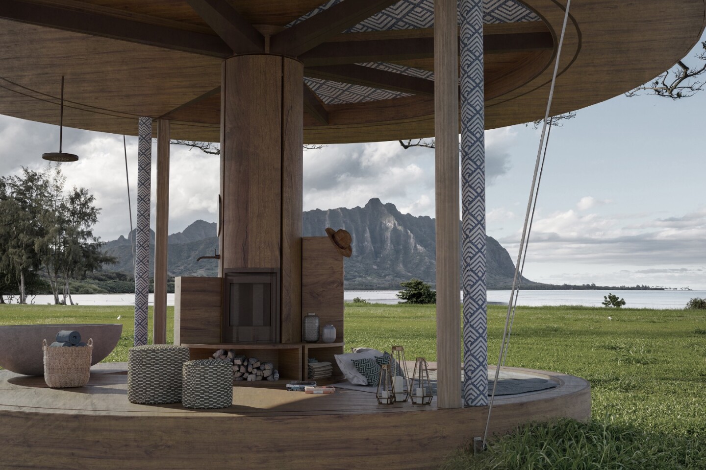 Casa Ojalá would be transported by truck and assembled by the architect's team