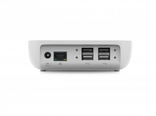 At the rear - four USB ports and ethernet and power