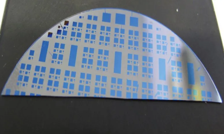 UCL researchers have designed a silicon oxide-based memory chip that is faster than flash memory (Photo: UCL/Adnan Mehonic)