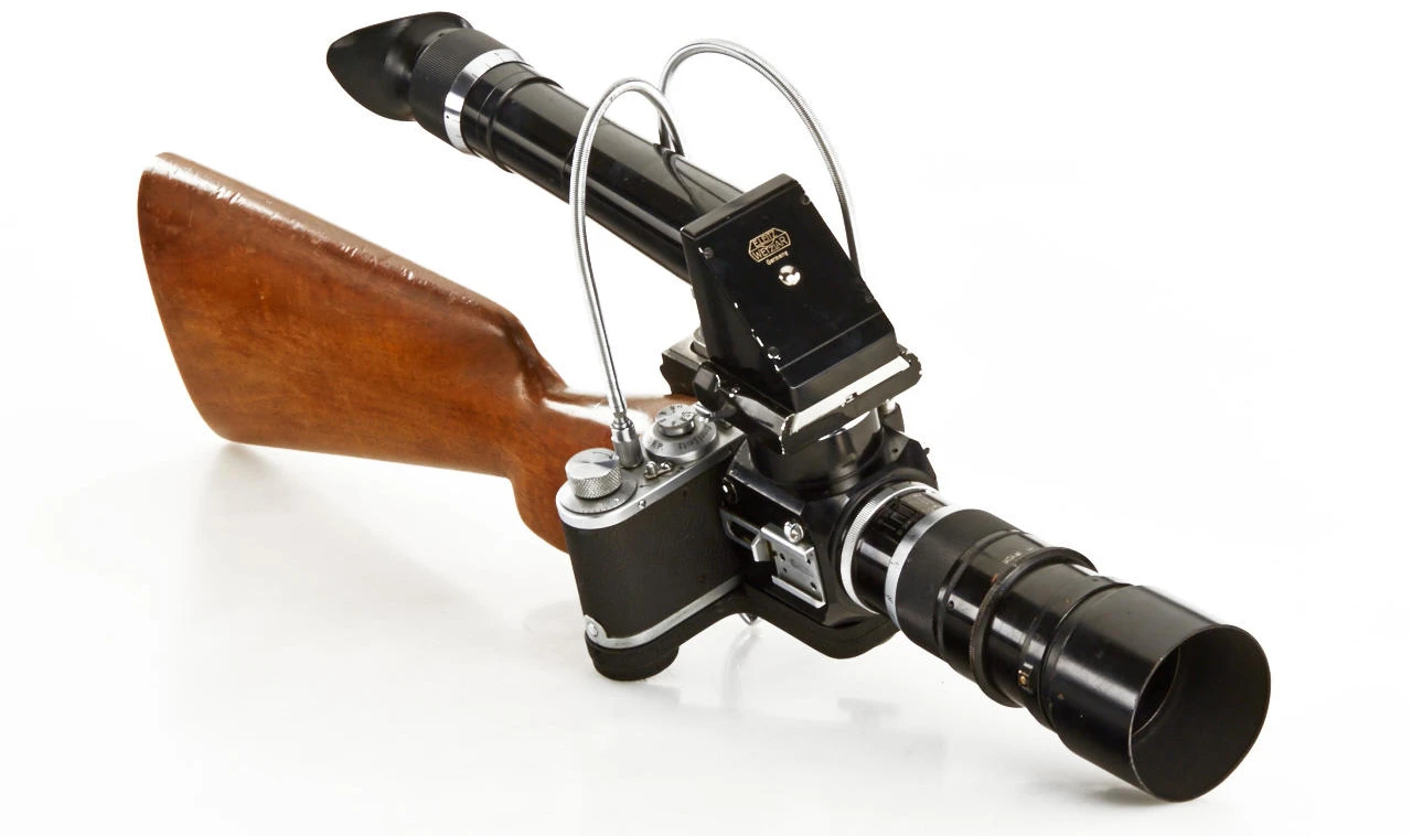 The New York Leica Gun RIFLE Prototype looks like it could do some damage, but only shoots photographs
