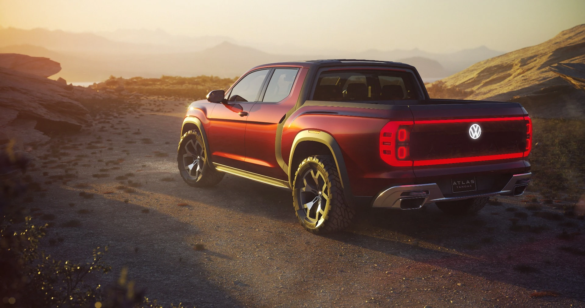 Powered by VW's 3.6-liter V6 engine pumping out 276 hp and 266 pound-feet of torque, the Tanoak pickup can complete the 0-60 mph (0-96 km/h) sprint in 8.5 seconds