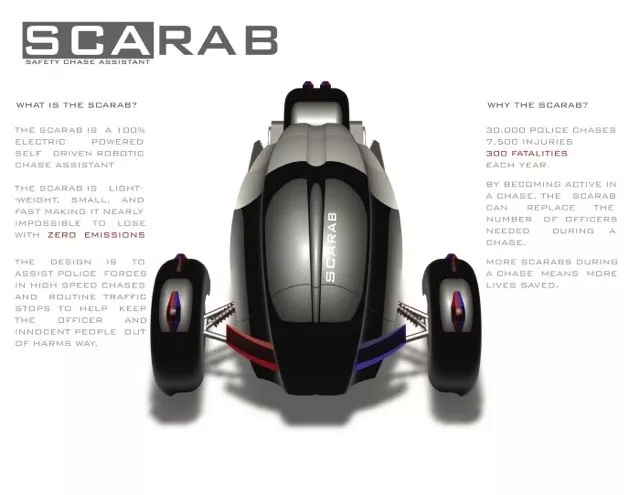 The SCARAB Police Chase Assistant concept