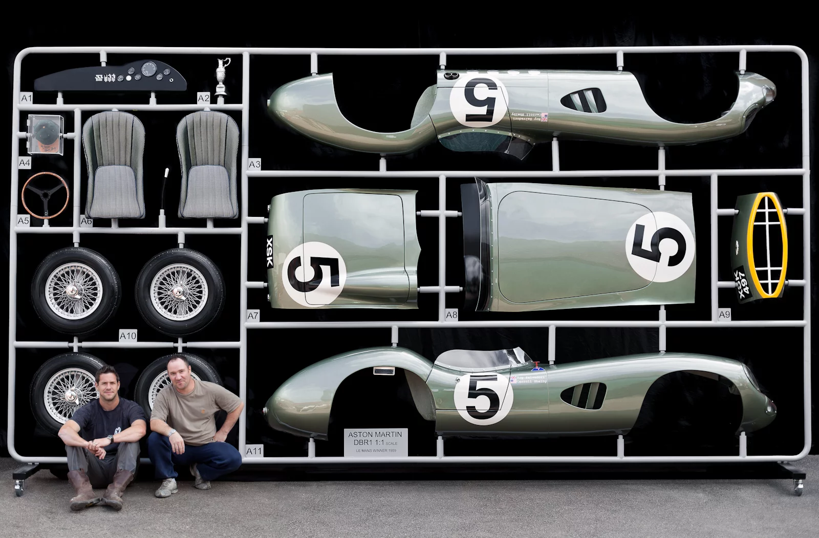 A special 1:1 scale model replica is set to go to auction during the Goodwood Revival weekend (Image: Richard Pardon)