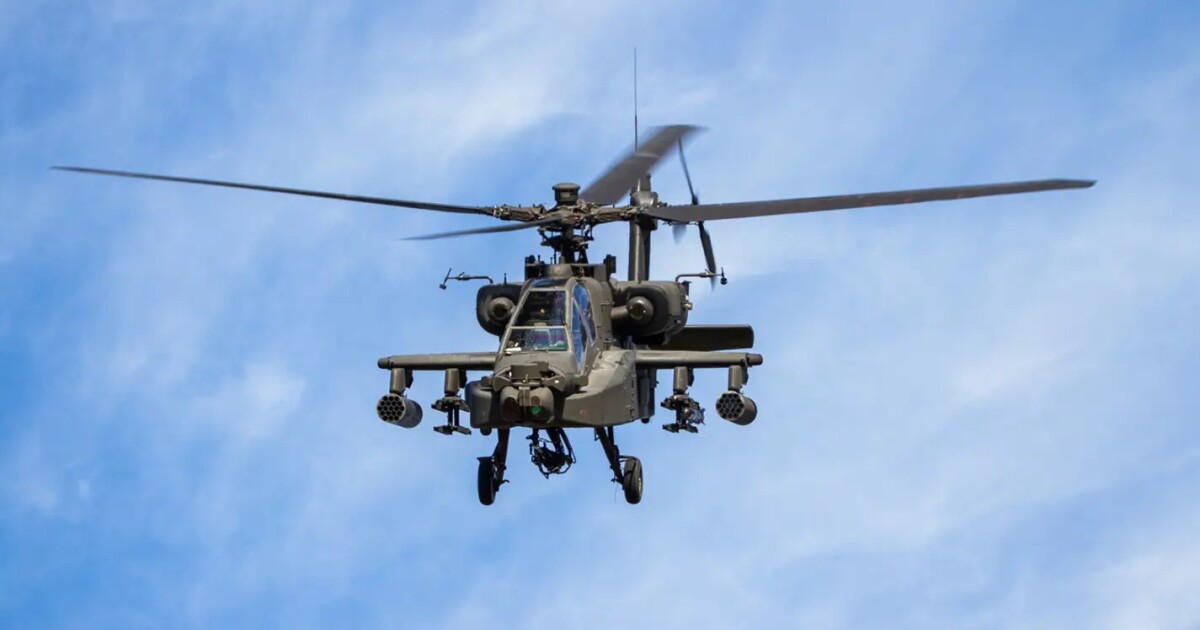 British Army aims to pair Apaches with autonomous wingman drones