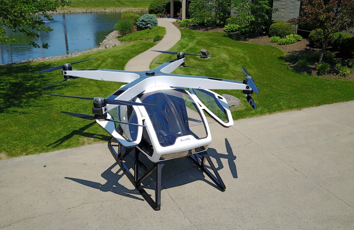 Surefly Octocopter To Make First Manned Flight In January