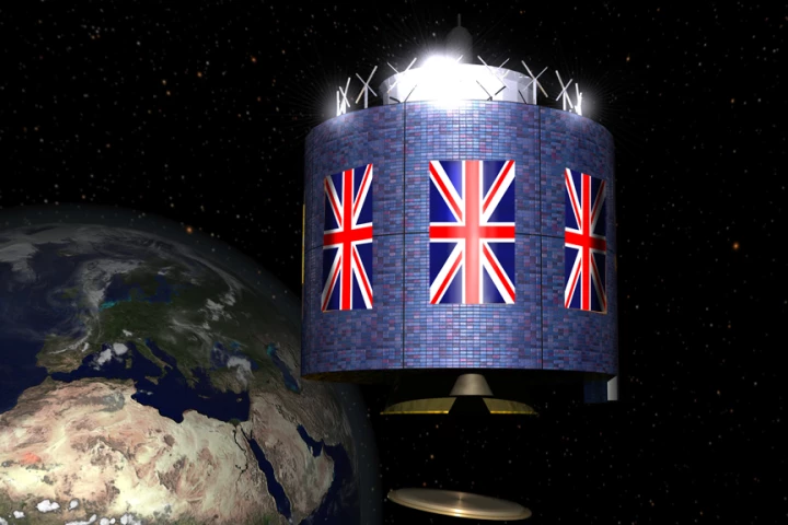 The new UK Space Agency and Space Center address the industry's rapid growth - currently three times faster than the rest of the economy (Image: Digitally altered from ESA source image)