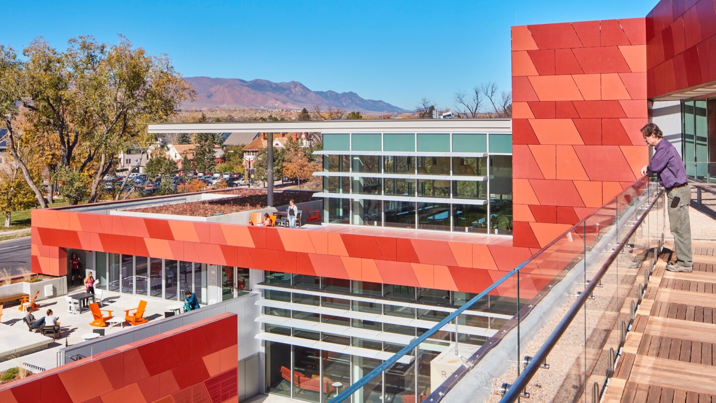 Colorado College Tutt Library Expansion and Transformation is located in Colorado Springs, Colorado