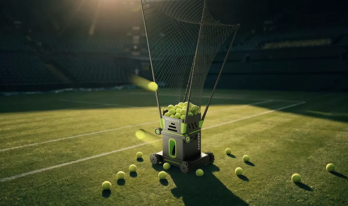 Acemate's S10 is designed to "hit" the ball back to you, to mimic a rally