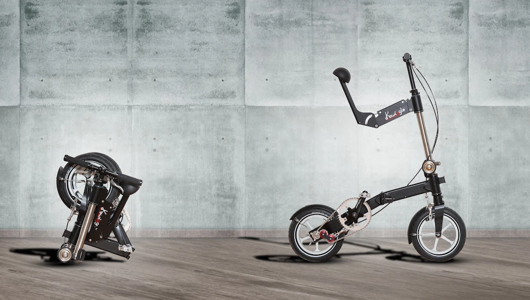 The Kwiggle Bike is one of the most compact folding bicycles in the world, and it's about to hit Kickstarter