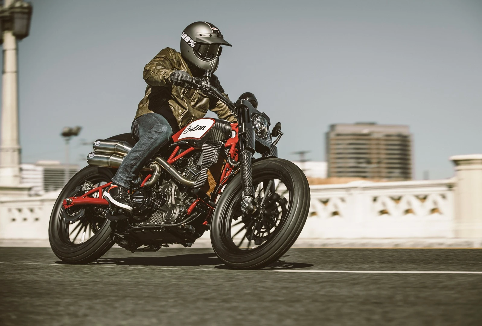 Indian Scout FTR1200 Custom: I'm not sure how long this retro thing is going to last, Indian, so you'd best build this thing immediately