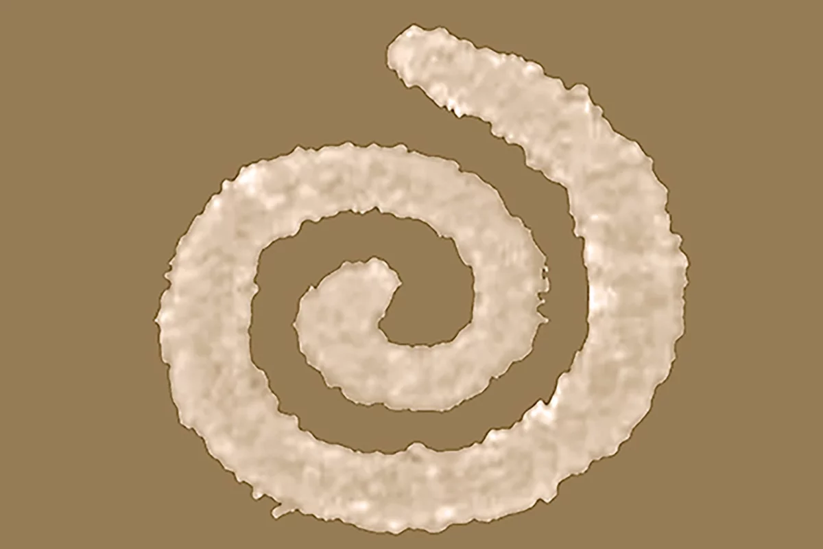 The nano-spirals emit a very specific optical signature that could be recognized by a barcode reader-like device