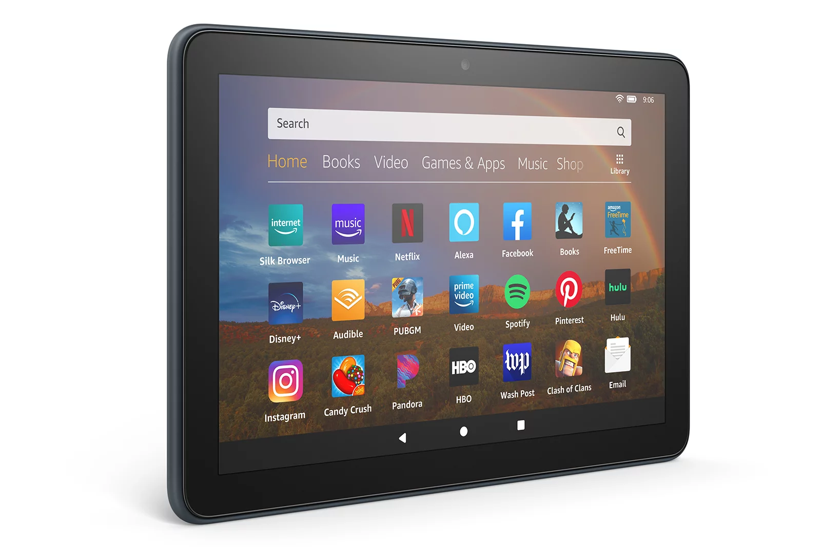 The Amazon Fire HD 8 Plus is relatively chunky and very solid