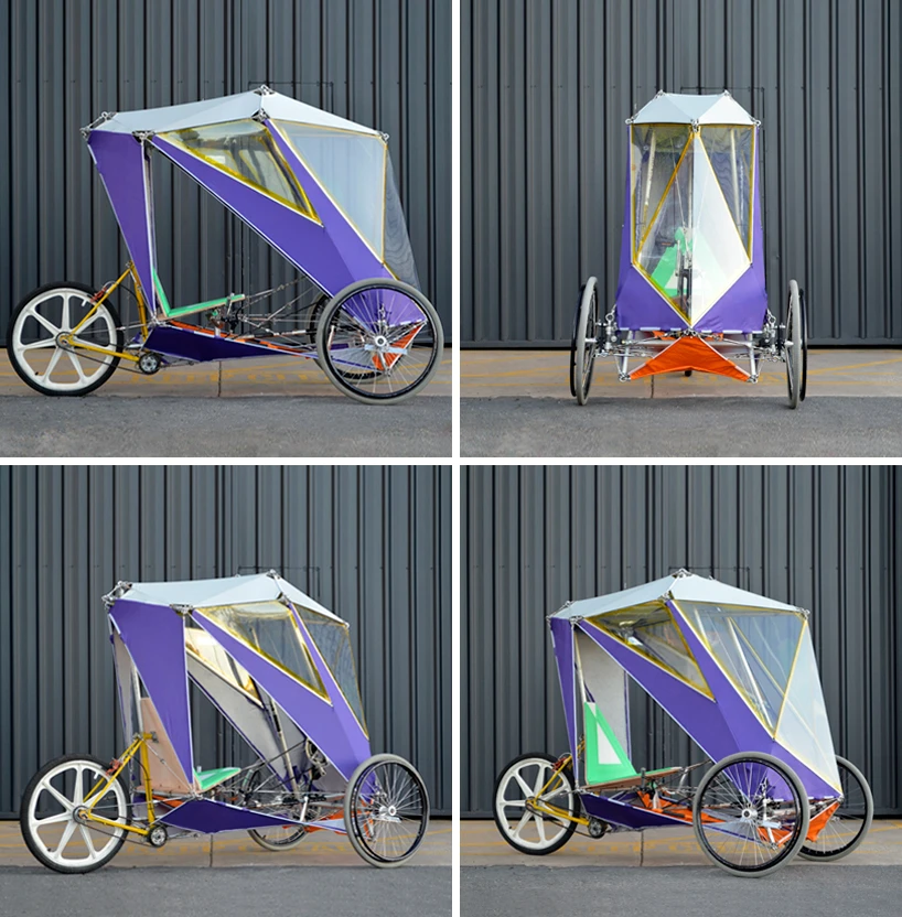 Richardson says the FAB Velo's frame is relatively easy to build and he hopes to publish its instructions in the coming months