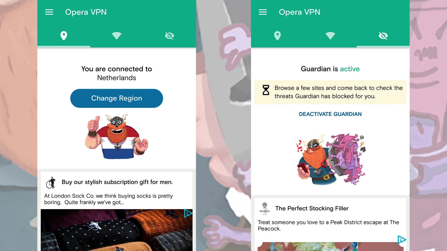 Opera Free VPN