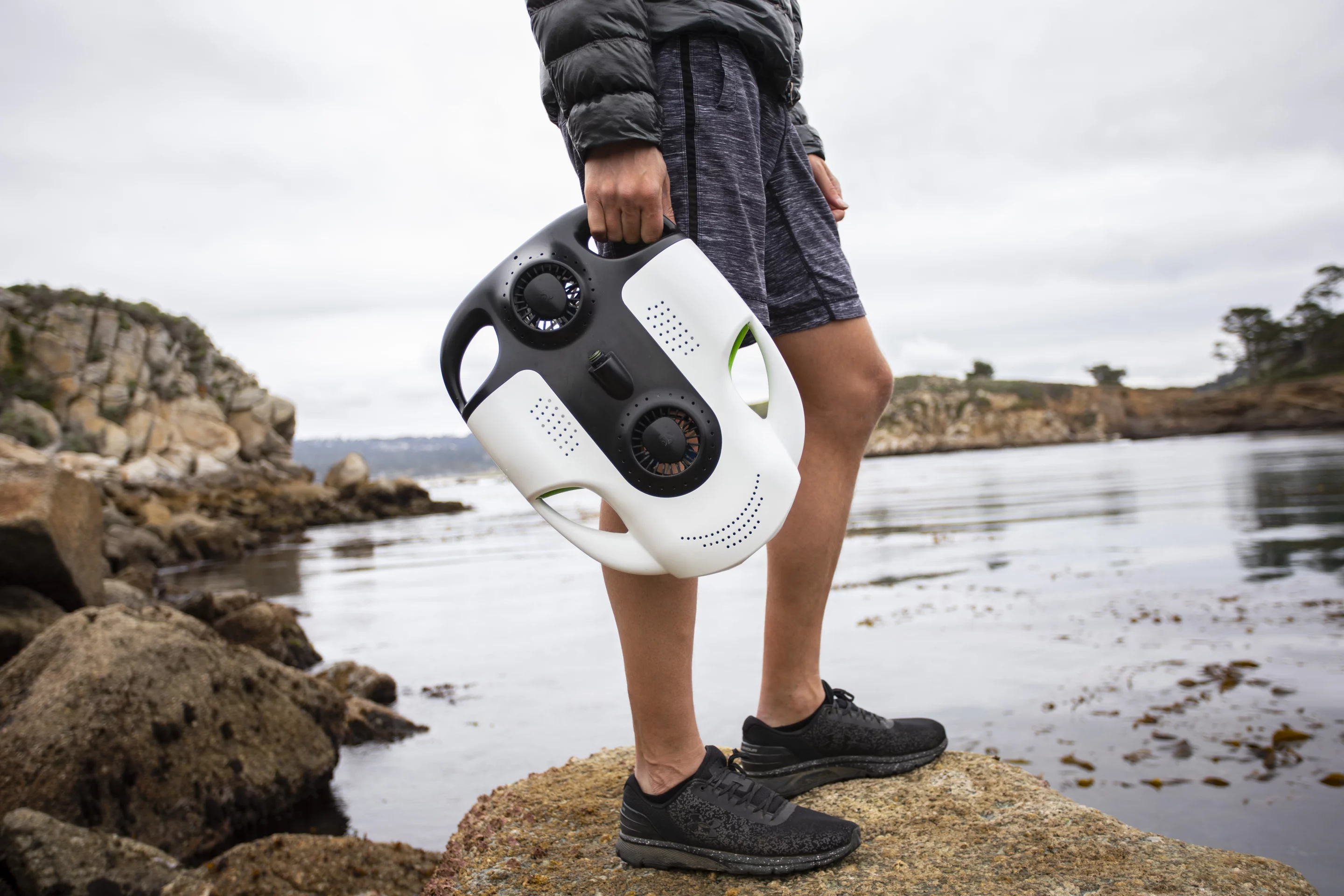 The Pro is more compact than the original, while at the same time featuring an additional vertical thruster