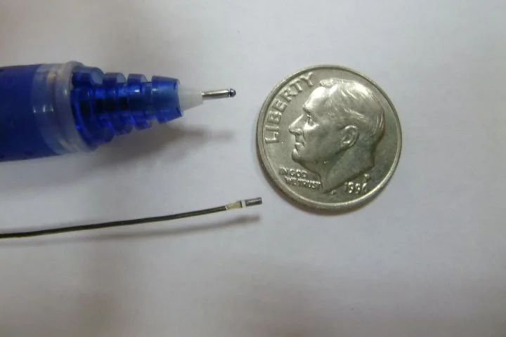 Medigus has developed the world's smallest video camera at just 0.039-inches