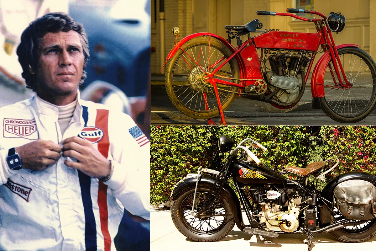 If any living creature really has had something resembling the legendary Midas touch which Dionysus bestowed on the King of Phrygia (enabling him to turn whatever he touched into gold), then it's Terrence Stephen McQueen. McQueen's star quality means that the many cars and motorcycles he collected generally fetch far in excess of their book value when they reach auction.