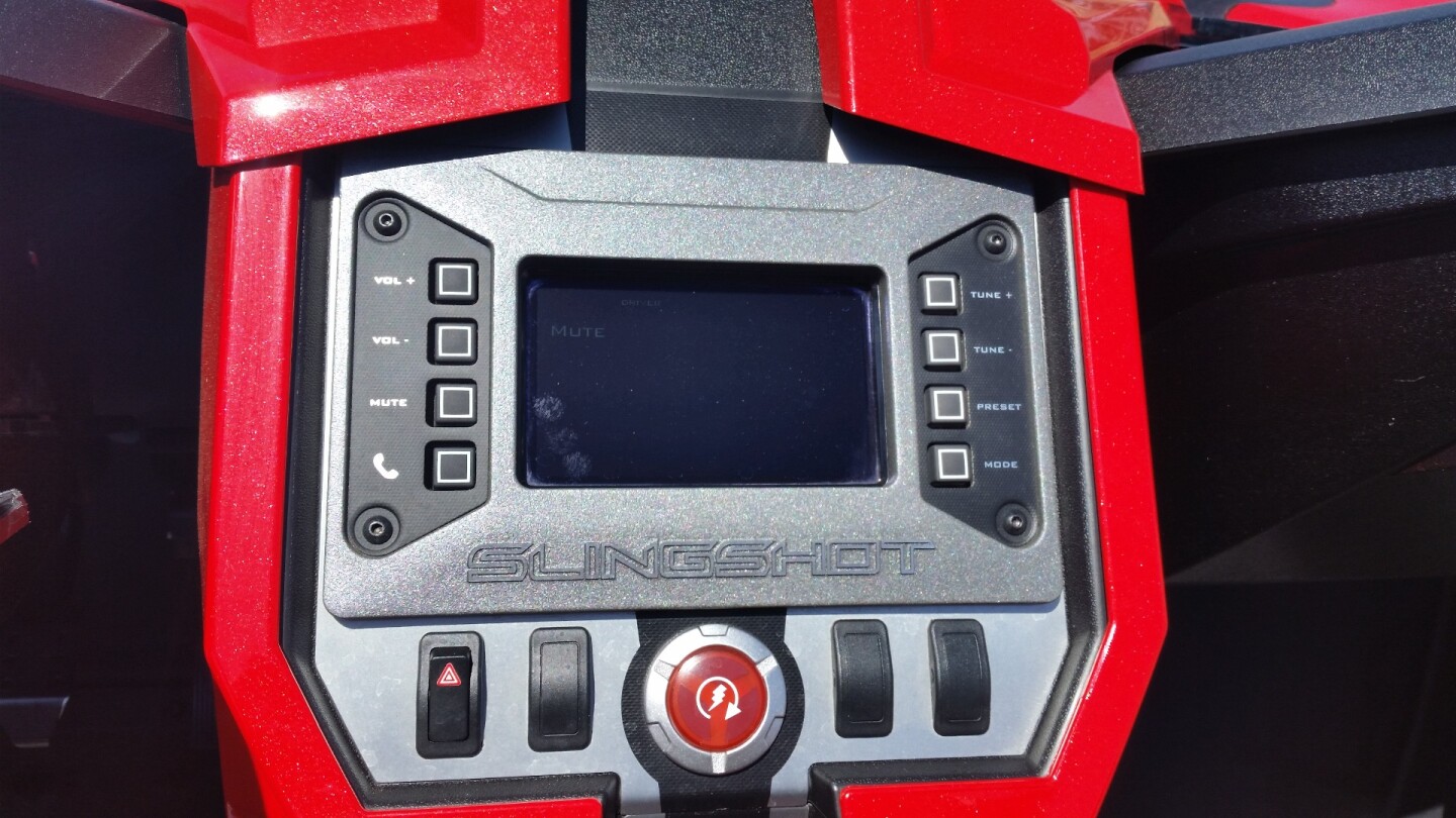 The entertainment system and backup camera are easy to use, but hard to see when the sun is shining