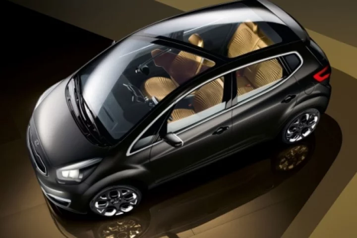 The 4045 mm long Kia No3 concept is finished in matt Titanium Grey with contrasting gloss-white accents and will be unveiled on March 3 at Salon de l’Automobile in Geneva.
