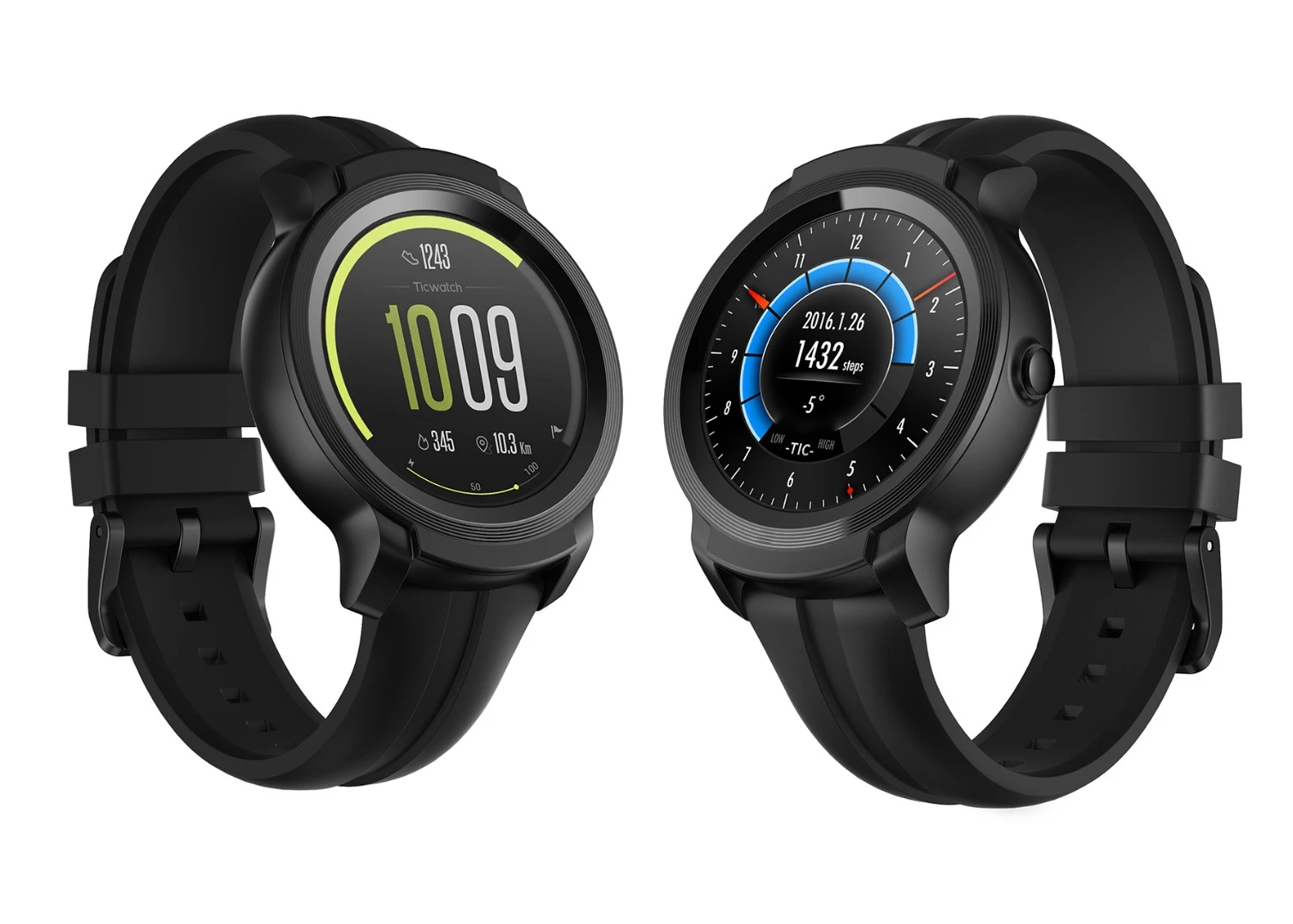 At $159.99, the TicWatch E2 represents one of the best-value Wear OS smartwatches out there in 2019
