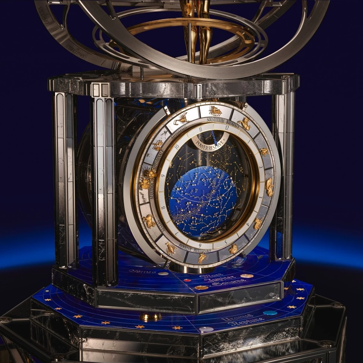 La Quête du Temps celestial display