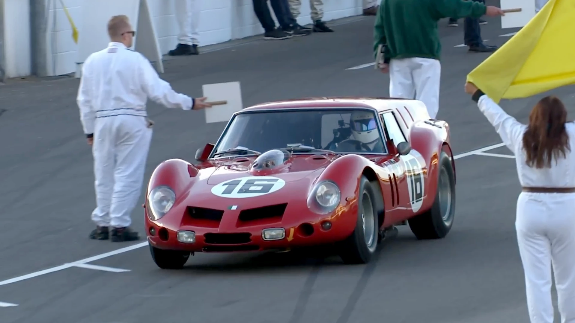 Count Giovanni Volpi di Misurata's Ferrari 250 GT Breadvan was often loaned to the Count's friends for use as a road car when its racing days were over.