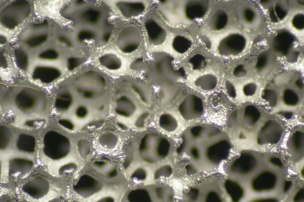 Aluminum-Cemet at 40x magnification