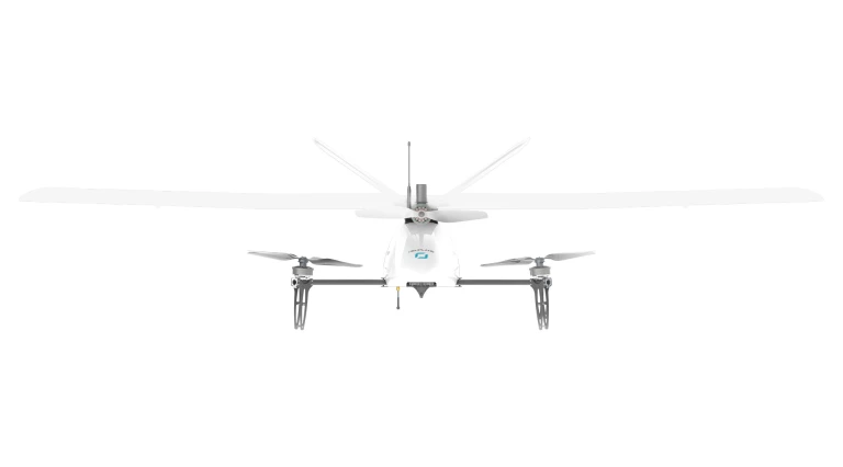 Dronevolt's multi-mode Heliplane transitions from VTOL to winged flight ...