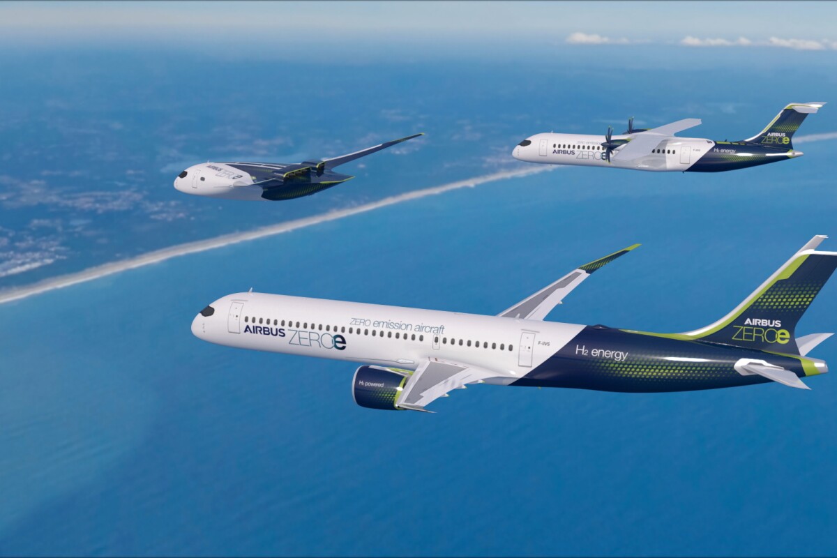 Airbus hopes to put the first zero-emission aircraft into service by 2035