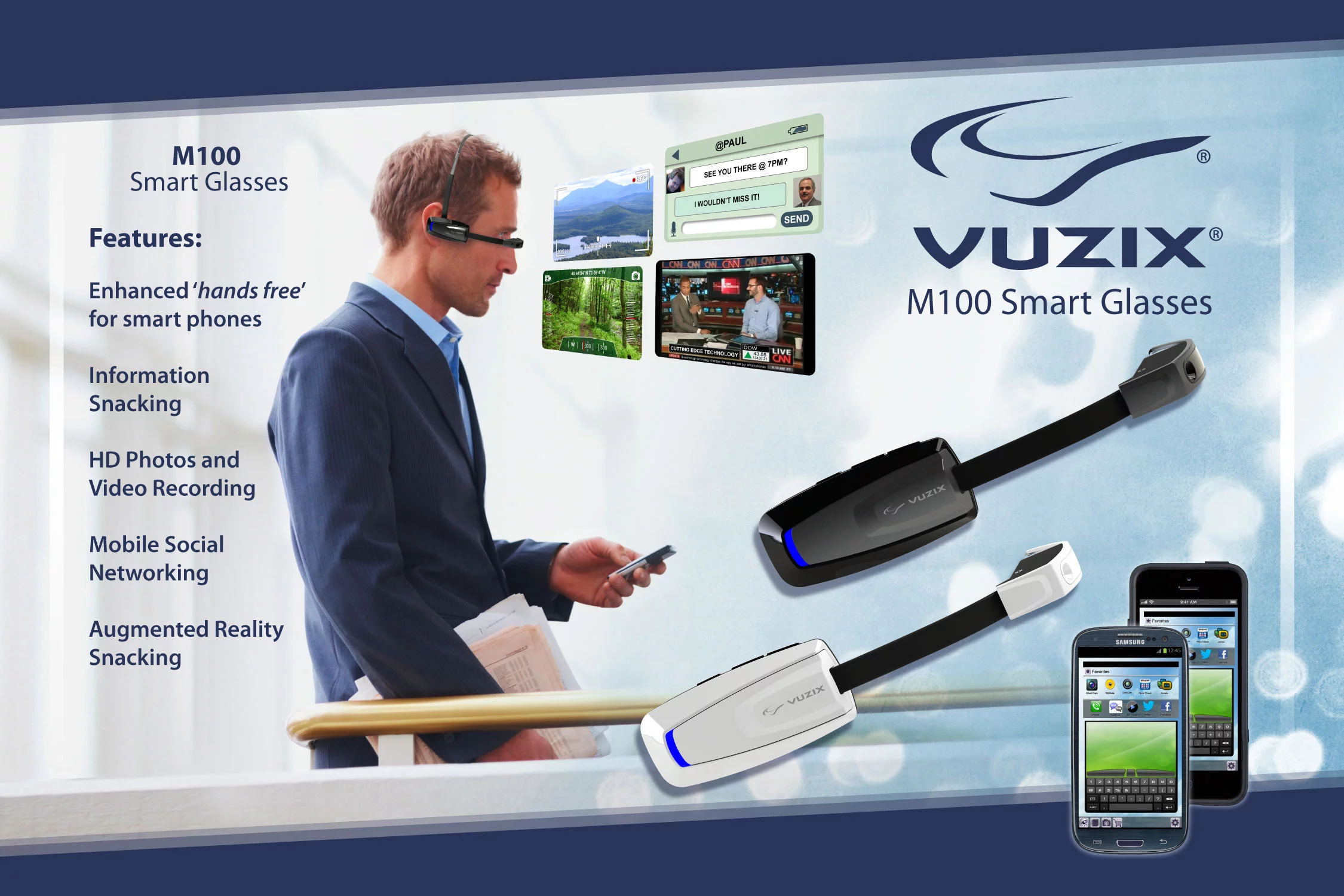 Vuzix M100 features