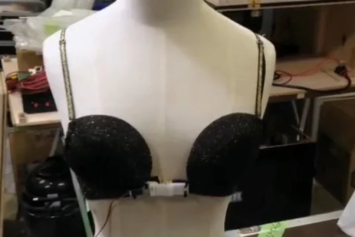 The True Love Tester bra automatically unhooks itself when it senses the woman feeling true love