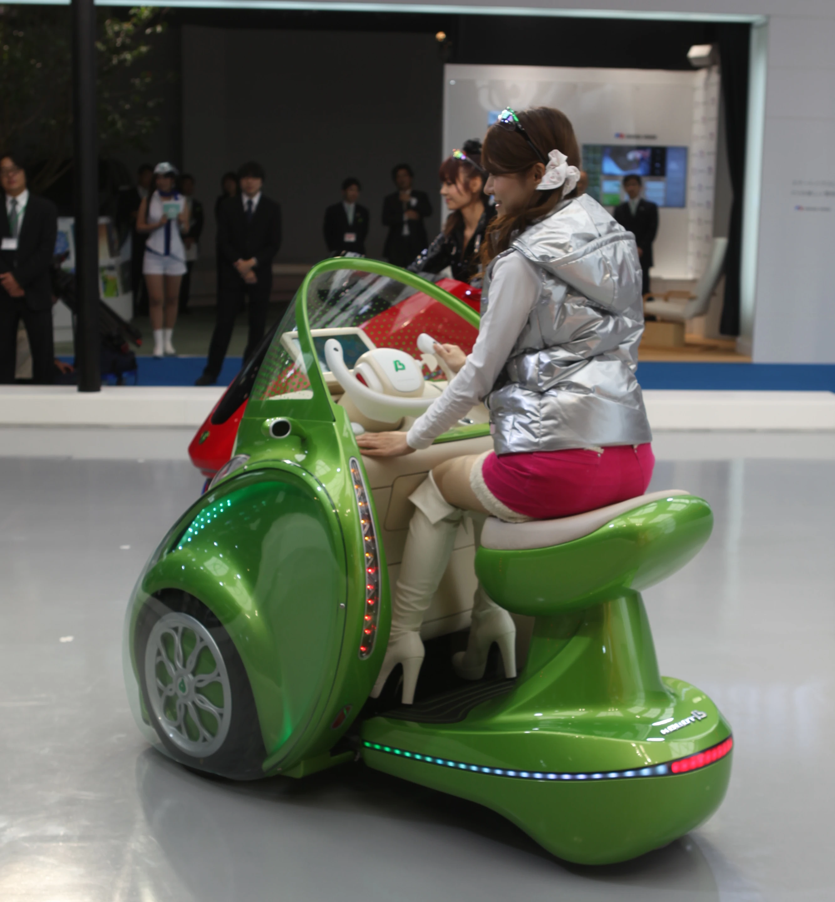 The Kobot beta concept vehicle at the 2011 Tokyo Motor Show
