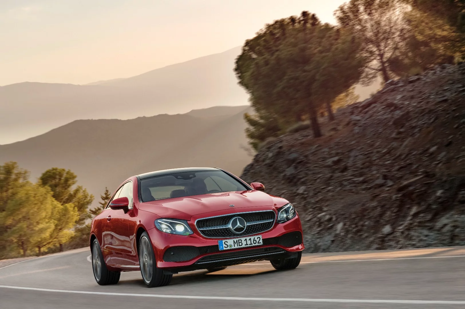 The E-Class Coupe will make its debut at the Detroit Auto Show, which opens in doors on January 9, 2017