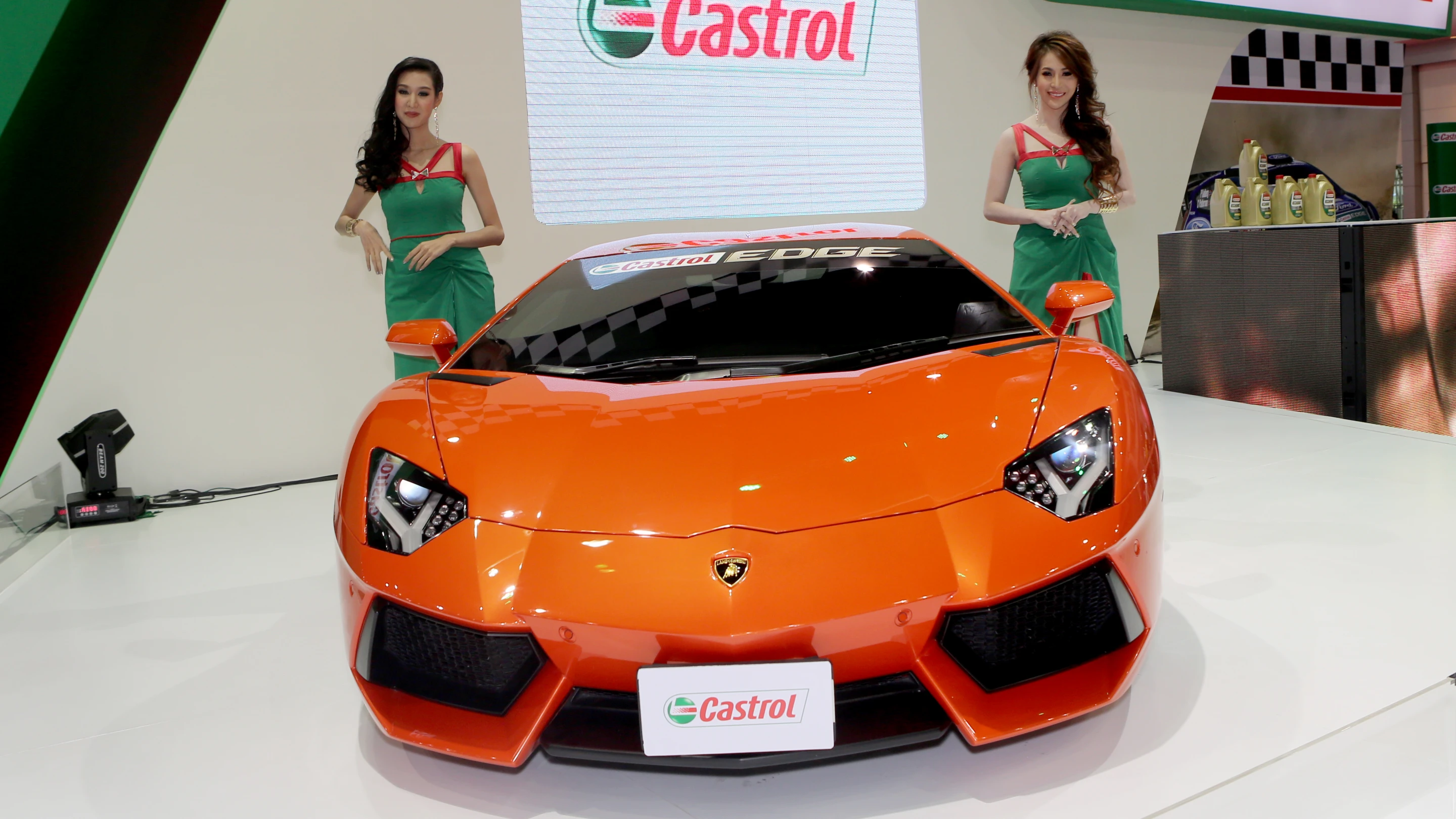 Castrol stand, Bangkok International Motor Show, 2013 (Photo: Husna Namirembe/Gizmag)