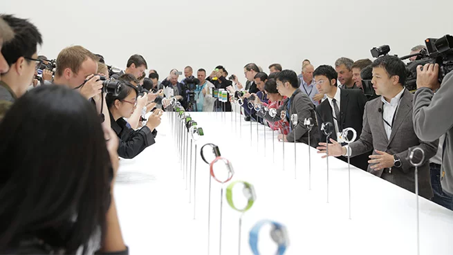 Press gets first look at the Apple Watch