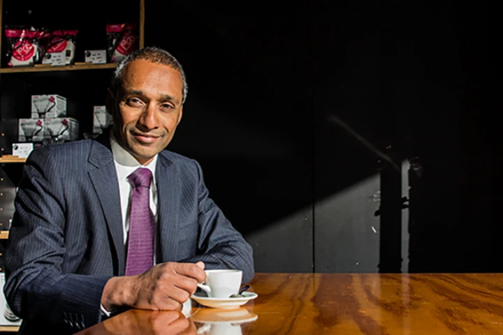 Professor Arul Arulrajah and his research team have figured out a new use for discarded coffee grounds