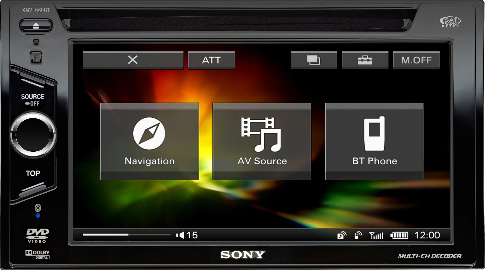The 6.1-inch XNV-660BT