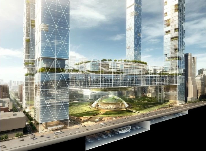 Penn Station by SOM Design (Image: SOM Design)