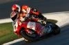 Part of the action at Misano racetrack in Italy