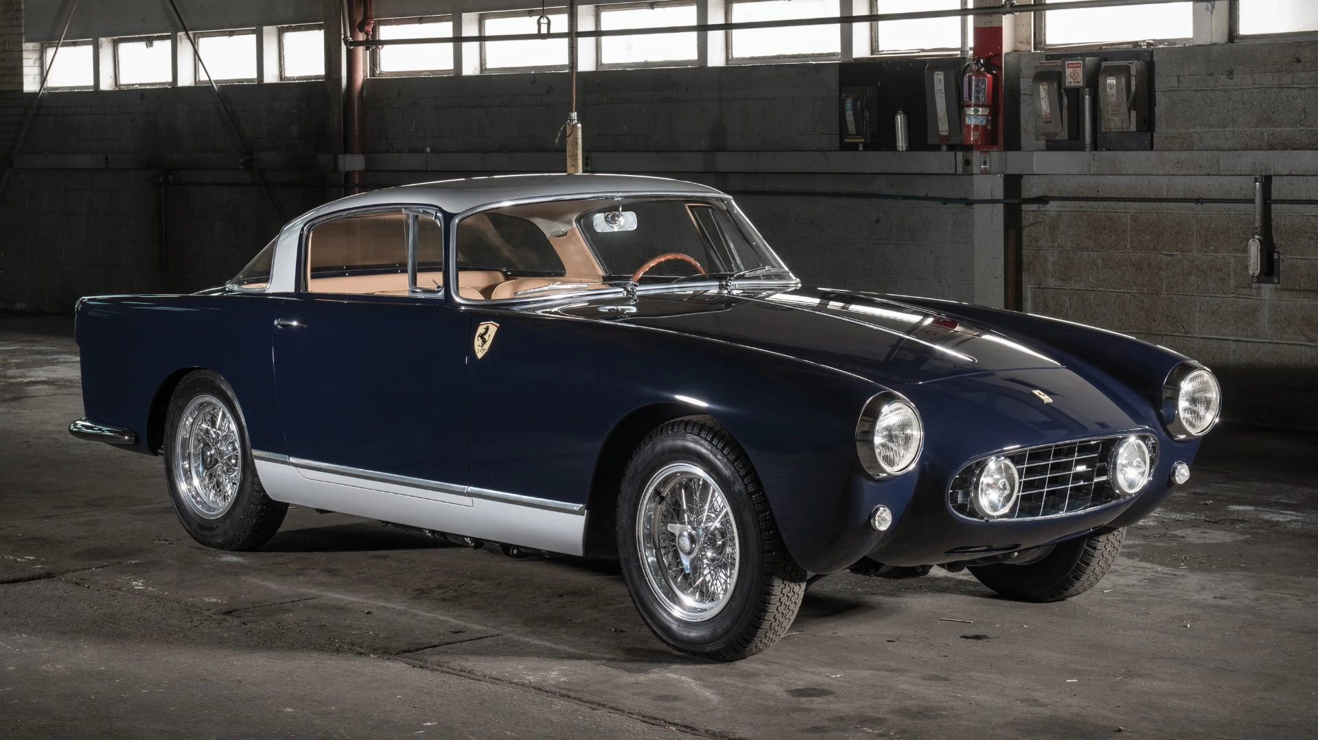 This 1957 Ferrari 250 GT Coupe by Boano was estimated to sell for between $975,000 and $1,150,000, and the high bid of $925,000 wasn't enough to buy the car