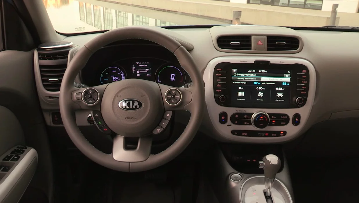 Kia Soul EV interior